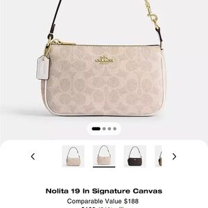 Light Beige Clutch with Gold Hardware and Adjustable Strap